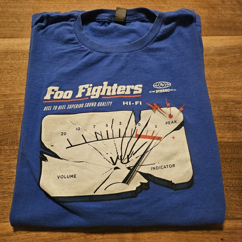 Foo Fighters Sound City Reel to Reel Alt Music Band T Shirt Urban Iconic